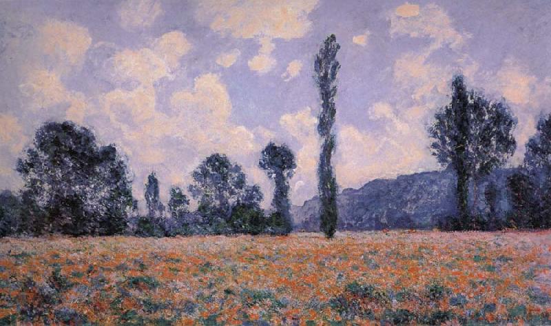 Claude Monet Field of Poppies oil painting image
